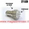 Lampadina stop biluce BAY15D a 27 led rossi multidirezi