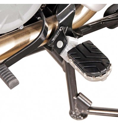 Pedane SW-Motech regolabili touring/offroad con gommino estraibile per BMW F650 GS Pedane SW-Motech regolabili touring/offroad con gommino estraibile per BMW F650 GS