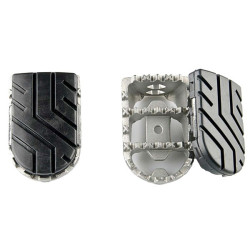 Pedane SW-Motech regolabili touring/offroad con gommino estraibile per BMW F650 GS Pedane SW-Motech regolabili touring/offroad con gommino estraibile per BMW F650 GS