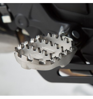 Pedane SW-Motech regolabili touring/offroad con gommino estraibile per Honda NC 700/750, VFR 800 X... Pedane SW-Motech regolabili touring/offroad con gommino estraibile per Honda NC 700/750, VFR 800 X...