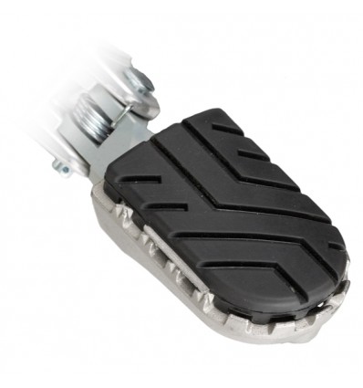 Pedane SW-Motech regolabili touring/offroad con gommino estraibile per HusqvarnaTR 650 Strada/Terra Pedane SW-Motech regolabili touring/offroad con gommino estraibile per HusqvarnaTR 650 Strada/Terra