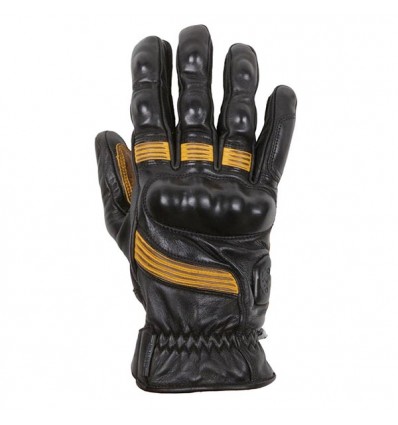 Guanti da moto in pelle Helstons Vitesse Pro neri