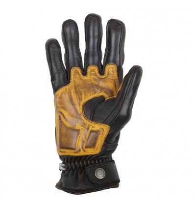 Guanti da moto in pelle Helstons Vitesse Pro neri Guanti da moto in pelle Helstons Vitesse Pro neri