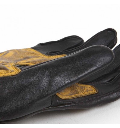 Guanti da moto in pelle Helstons Vitesse Pro neri Guanti da moto in pelle Helstons Vitesse Pro neri