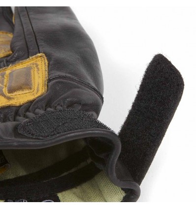 Guanti da moto in pelle Helstons Vitesse Pro neri Guanti da moto in pelle Helstons Vitesse Pro neri