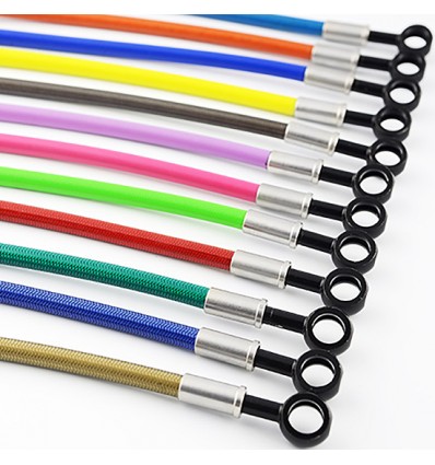 Kit tubi freno Accossato in treccia per BMW R100 CS Kit tubi freno Accossato in treccia per BMW R100 CS