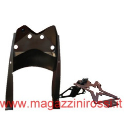 Portatarga regolabile Evotech con sottocoda Yamaha T-Ma