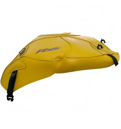 Copriserbatoio Bagster per Yamaha YZF R6 06-07 similpelle giallo Copriserbatoio Bagster per Yamaha YZF R6 06-07 similpelle giallo