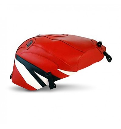 Copriserbatoio Bagster per Yamaha YZF R6 99-02 rosso, bianco e nero Copriserbatoio Bagster per Yamaha YZF R6 99-02 rosso, bianco e nero