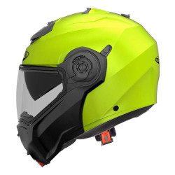 Casco Caberg Droid Hi Vizion apribile doppia visiera giallo fluo Casco Caberg Droid Hi Vizion apribile doppia visiera giallo fluo