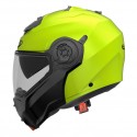Casco Caberg Droid Hi Vizion apribile doppia visiera giallo fluo Casco Caberg Droid Hi Vizion apribile doppia visiera giallo fluo