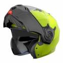 Casco Caberg Droid Hi Vizion apribile doppia visiera giallo fluo Casco Caberg Droid Hi Vizion apribile doppia visiera giallo fluo