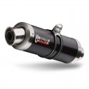 Marmitta Mivv GP Black Acciaio Inox nero per Yamaha R6 99-02 Marmitta Mivv GP Black Acciaio Inox nero per Yamaha R6 99-02