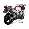 Terminale alto Mivv Oval Carbonio per Yamaha R6 99-02 Terminale alto Mivv Oval Carbonio per Yamaha R6 99-02
