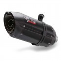 Terminale Mivv Suono Black Inox nero per Yamaha R6 99-02 Terminale Mivv Suono Black Inox nero per Yamaha R6 99-02