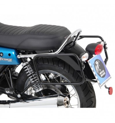 Telai laterali Hepco & Becker neri per Moto Guzzi V7 III