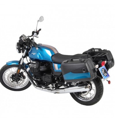 Telai laterali Hepco & Becker neri per Moto Guzzi V7 III Telai laterali Hepco & Becker neri per Moto Guzzi V7 III