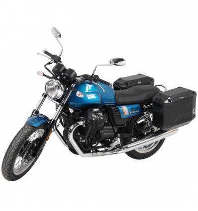 Telai laterali Hepco & Becker neri per Moto Guzzi V7 III Telai laterali Hepco & Becker neri per Moto Guzzi V7 III