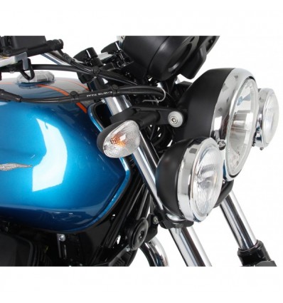 Coppia fari anteriori Hepco & Becker per Moto Guzzi V7 III Coppia fari anteriori Hepco & Becker per Moto Guzzi V7 III