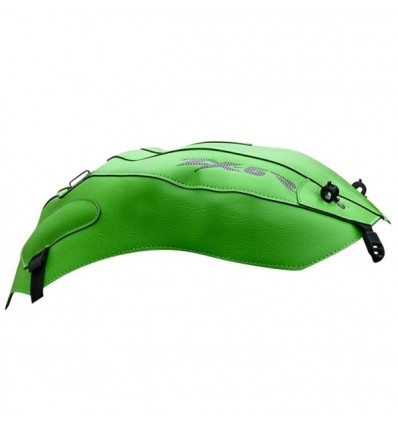 Copriserbatoio Bagster per Kawasaki ZX-6R 07-08 in similpelle verde