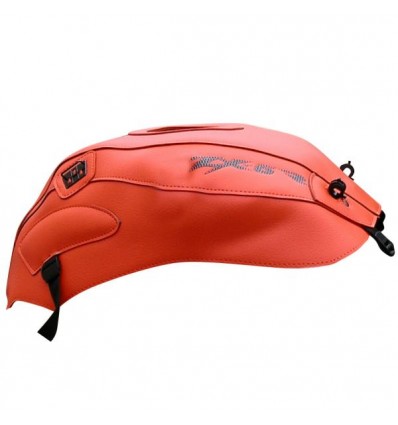 Copriserbatoio Bagster per Kawasaki ZX-6R 07-08 in similpelle arancio