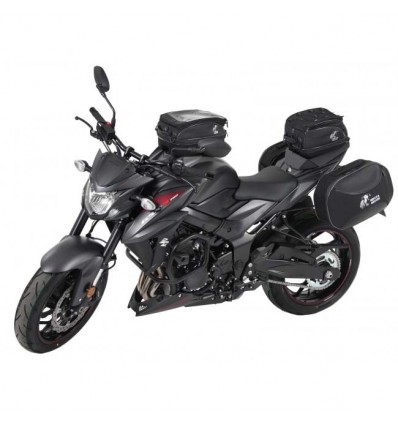 Telai laterali Hepco & Becker C-Bow system neri per Suzuki GSX-S 750 2017 Telai laterali Hepco & Becker C-Bow system neri per Suzuki GSX-S 750 2017
