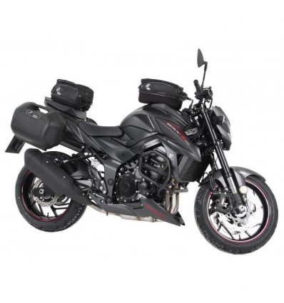 Telai laterali Hepco & Becker C-Bow system neri per Suzuki GSX-S 750 2017 Telai laterali Hepco & Becker C-Bow system neri per Suzuki GSX-S 750 2017