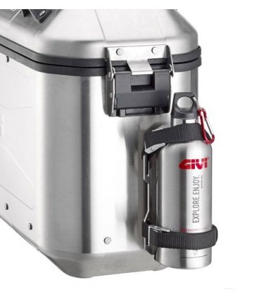Supporto per borracce Givi E162 per valigie in alluminio