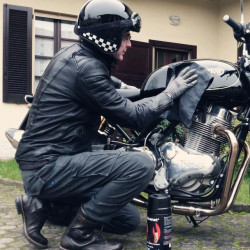 Pantalone da moto in tessuto PMJJeans Santiago moro Pantalone da moto in tessuto PMJJeans Santiago moro