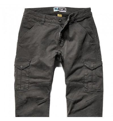 Pantalone da moto in tessuto PMJ Jeans Santiago grigio Pantalone da moto in tessuto PMJ Jeans Santiago grigio