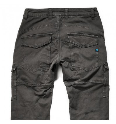 Pantalone da moto in tessuto PMJ Jeans Santiago grigio Pantalone da moto in tessuto PMJ Jeans Santiago grigio