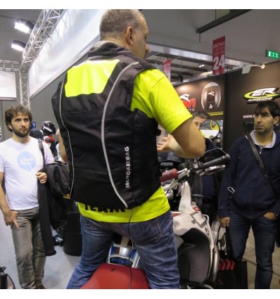 Airbag per moto e scooter Motoairbag VZERO giallo fluo Airbag per moto e scooter Motoairbag VZERO giallo fluo