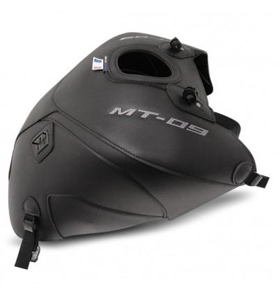 Copriserbatoio Bagster per Yamaha MT-09, MT-09 SR e Tracker nero opaco e carbonio