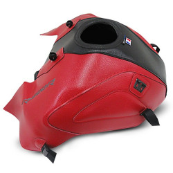 Copriserbatoio Bagster per BMW R1200R dal 2015 in similpelle nero e rosso corsa