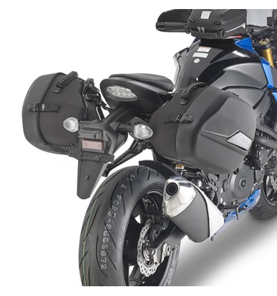 Portavaligie laterale Givi specifico per valigie Monokey su Suzuki DL650 V-Strom 2017