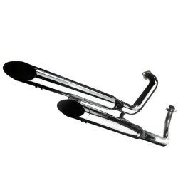 Scarico LeovinceSilvertail K02 per Kawasaki VN900 Classic 06-16 Scarico LeovinceSilvertail K02 per Kawasaki VN900 Classic 06-16