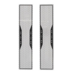 Coppia di adesivi rifrangenti Givi E143 per valigie Trekker Outback e Dolomiti Coppia di adesivi rifrangenti Givi E143 per valigie Trekker Outback e Dolomiti