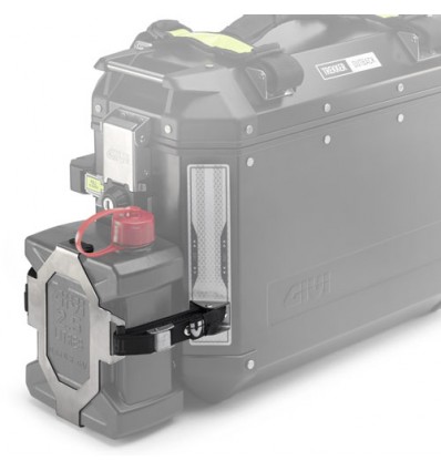 Supporto Givi E148 per tanichetta su valigie laterali Trekker Outback Supporto Givi E148 per tanichetta su valigie laterali Trekker Outback