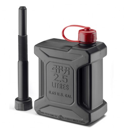 Tanica Givi TAN01 da 2,5 litri omologata per acqua, olio o carburante Tanica Givi TAN01 da 2,5 litri omologata per acqua, olio o carburante