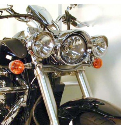 Coppia fari anteriori Hepco & Becker per Suzuki M800 Intruder 05-09 Coppia fari anteriori Hepco & Becker per Suzuki M800 Intruder 05-09
