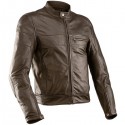 Giacca da moto in pelle M-Tech Superaxel marrone
