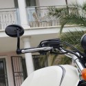 Specchio per terminale manubrio FAR 7625-7626 nero Specchio per terminale manubrio FAR 7625-7626 nero