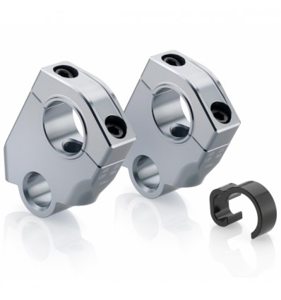 Kit riser Rizoma rialzati e arretrati per BMW R1200GS LC e R1250 GS