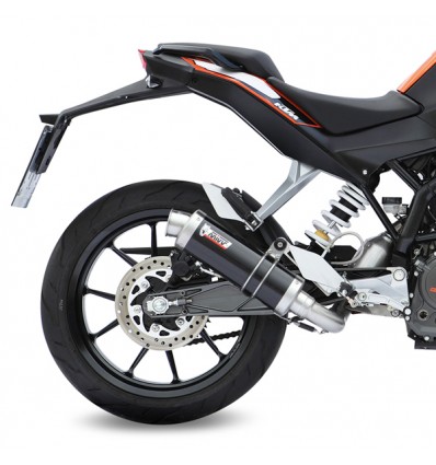 Marmitta Mivv GP Steel Black per KTM Duke 125 Marmitta Mivv GP Steel Black per KTM Duke 125