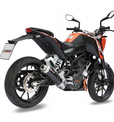Marmitta Mivv GP Steel Black per KTM Duke 125 Marmitta Mivv GP Steel Black per KTM Duke 125