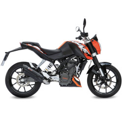 Marmitta Mivv Suono Steel Black per KTM Duke 125 Marmitta Mivv Suono Steel Black per KTM Duke 125