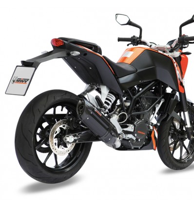 Marmitta Mivv Suono Steel Black per KTM Duke 125 Marmitta Mivv Suono Steel Black per KTM Duke 125