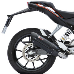 Marmitta Mivv Suono Steel Black per KTM Duke 125 Marmitta Mivv Suono Steel Black per KTM Duke 125
