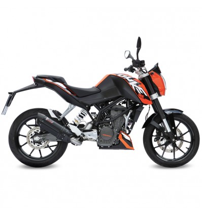 Marmitta Mivv Suono Inox Carbon End per KTM Duke 125 Marmitta Mivv Suono Inox Carbon End per KTM Duke 125