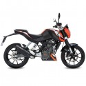 Marmitta Mivv Suono Inox Carbon End per KTM Duke 125 Marmitta Mivv Suono Inox Carbon End per KTM Duke 125